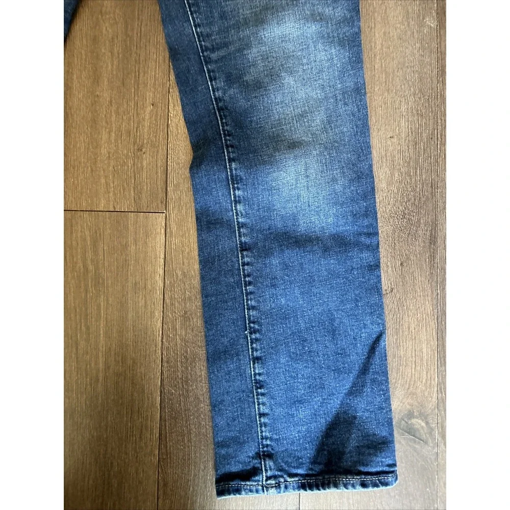 True Religion Jeans Mens Ricky Relaxed Straight Size 34x32 Dark Wash